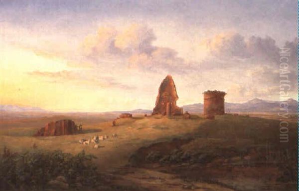 Fra Den Romerske Campagne - view 1