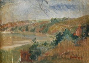 La Plage A Saint-jean Le Thomas by Rodolphe Bolliger