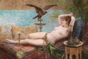 La Belle Odalisque by Clemente Pujol de Gustavino
