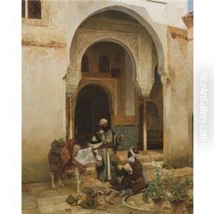 An Arab Merchant by Clemente Pujol de Gustavino