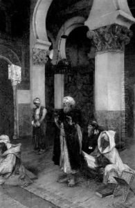 Within In The Mosque by Clemente Pujol de Gustavino