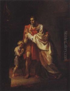 Cleomene Ayant Perdu Sa Femme Donne Sa Mere Et Son Fils En Otage A Ptolemee