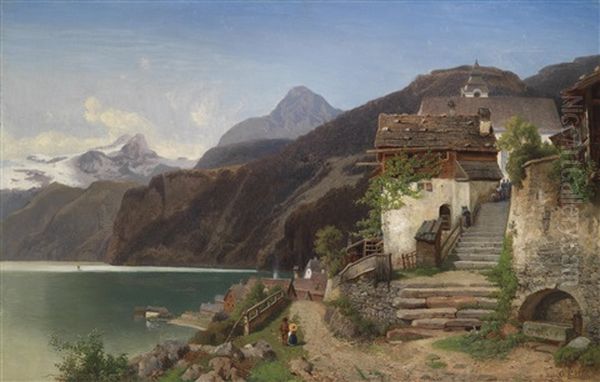 Motiv Vom Hallstatter See - view 1