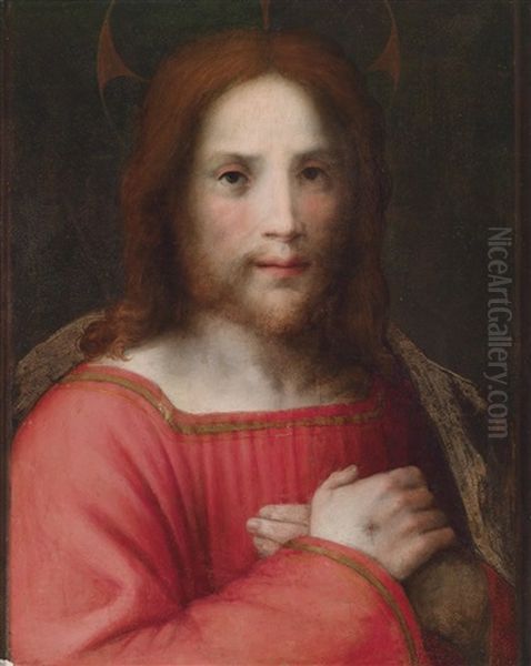 Christus Als Salvator Mundi - view 1