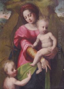 Madonna Mit Christus Und Johannesknaben