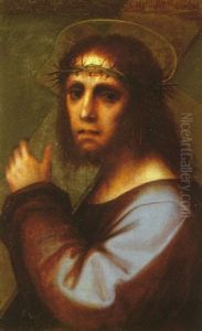 Christ Carrying The Cross by Domenico Puligo