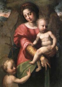 Maria Mit Jesus Und Johannesknabe