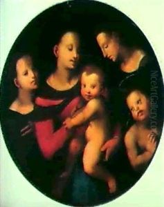 Madonna Col Bambino by Domenico Puligo