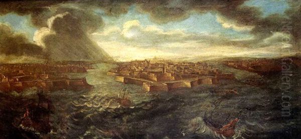 Vue Du Port De La Valette - view 1