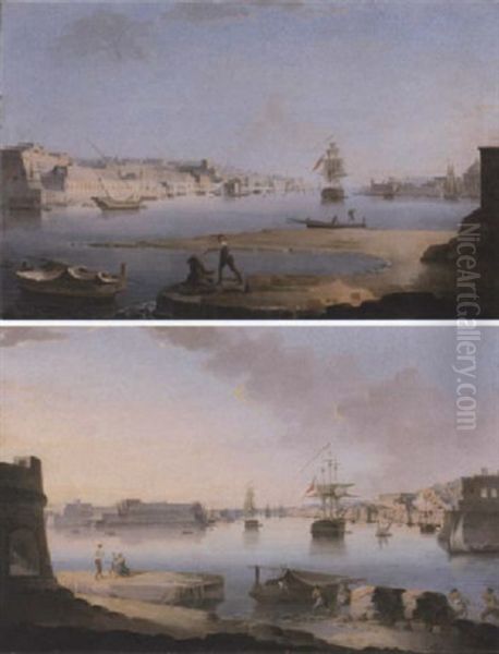 The Grand Harbour From Ras Hanzir - view 1