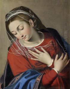 The Madonna At Prayer by Scipione Pulzone