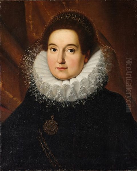 Portrat Der Lucrezia Tomacelli - view 1