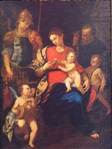 La Madonna Col Bambino E Santi