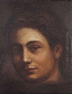 A Female Head by Karel Purkyne