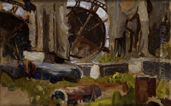 Dismantled Clock Tower - view 1