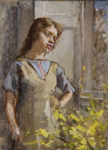 Girl By The Window by Sarah Henrietta Purser