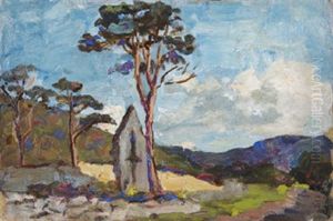 The Shrine, Co. Wicklow (+ Landscape, Verso)