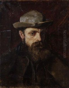 Portrait Of A Bearded Man In A Hat