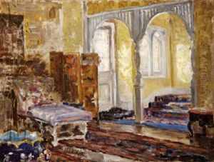Country House Interior by Sarah Henrietta Purser