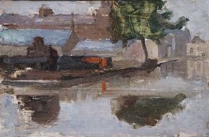 On The Canal by Sarah Henrietta Purser