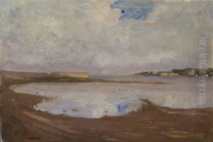 Extensive Coastal Landscape by Sarah Henrietta Purser