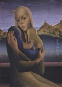 Mother And Child 1939 by Peter Ch. Roderick Purves-Smith