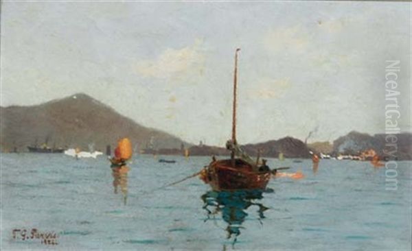 A View Of Hong Kong Harbor - view 1