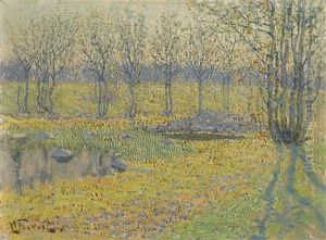 Meadow Pond by Vilhelms Purvitis