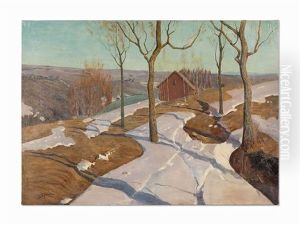 Early Spring Landscape (last Snow)