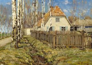 Sonniger Tag Im Vorfruhling by Vilhelms Purvitis