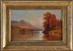 Hudson River View by M. Deforest Bolmer