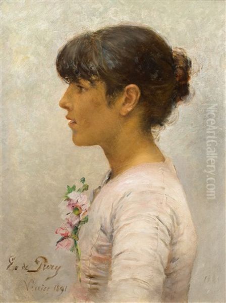 Portrait D'une Jeune Italienne - view 1