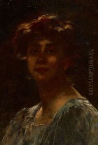 Portrait De Femme by Edmond Jean de Pury
