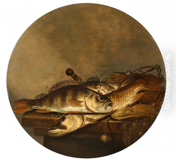 Still Life With Perch And Pike - view 1