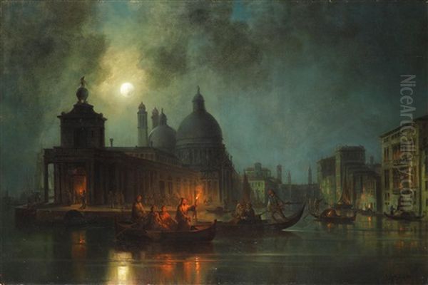 Mondnacht Uber Venedig - view 1