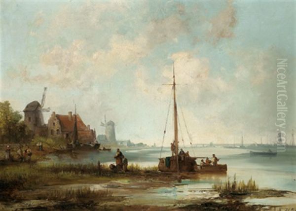 Fischerboote An Der Kuste - view 1
