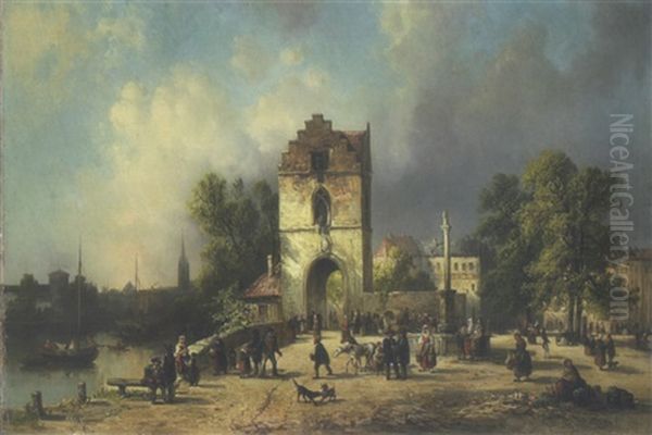 Markttag Vor Dem Stadttor - view 1