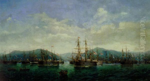 Battleships At Port - view 1