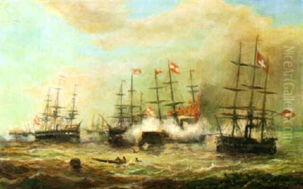 Seeschlacht Vor Venedig - view 1