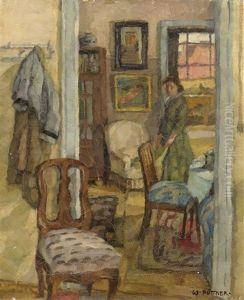 Blick Ins Zimmer by Walther Puttner