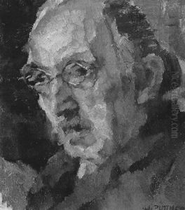 Herrnbildnis by Walther Puttner