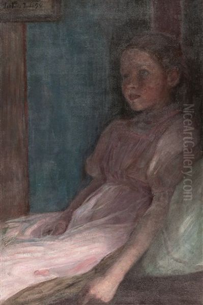 Sitting Girl - view 1