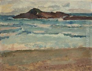 Isola Di Fronte Alla Spiaggia Di Guaruja by Leo Putz