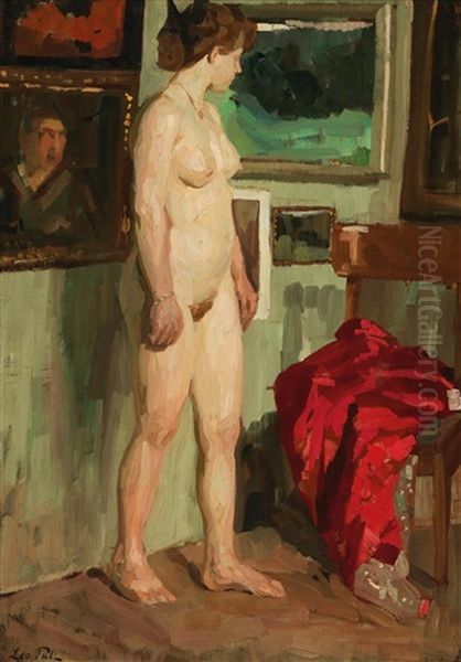 Standing Female Nude - view 1