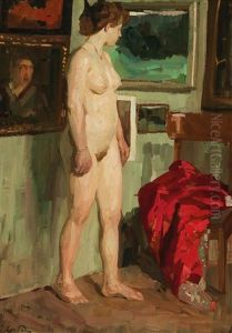 Standing Female Nude Standing Female Nude