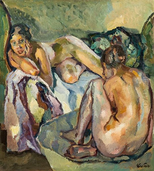 Two Female Nudes - view 1