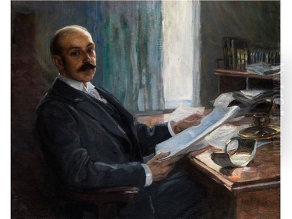 Portrait Des Dr. Homann, Landgerichtsrat In Meran - view 1