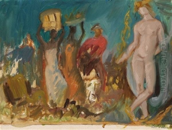 Eingeborene Mit Merkur (study For Tannhauser) - view 1