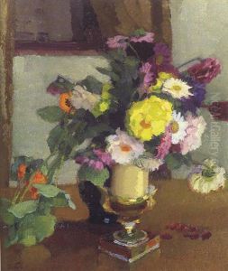 Herbtblumen Im Krug
