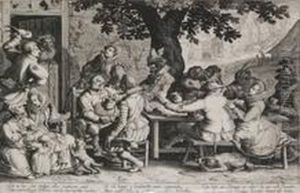 Schrecken Des Spanischen Krieges by Boetius Adams Bolswert